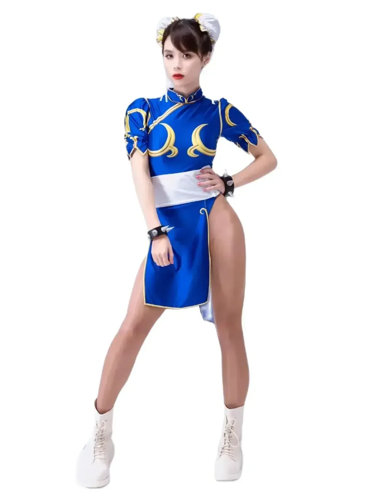 Fantasia de Cosplay Chun Li de - Women'S Accessories Clothing avaliação e preço