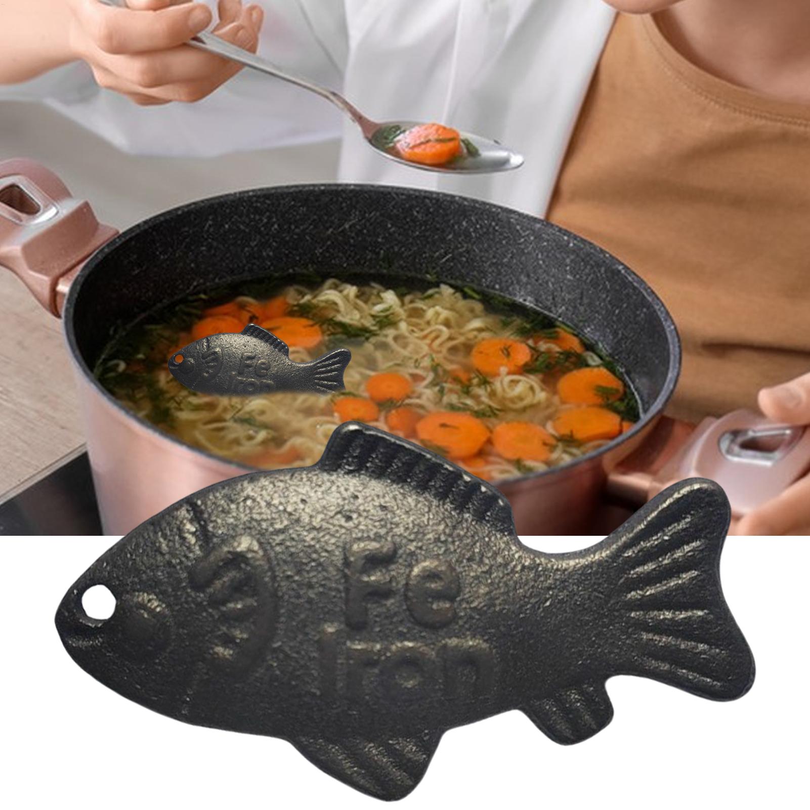 2 pçs peixe de ferro uma fonte - Women Kitchen Accessories avaliação e preço