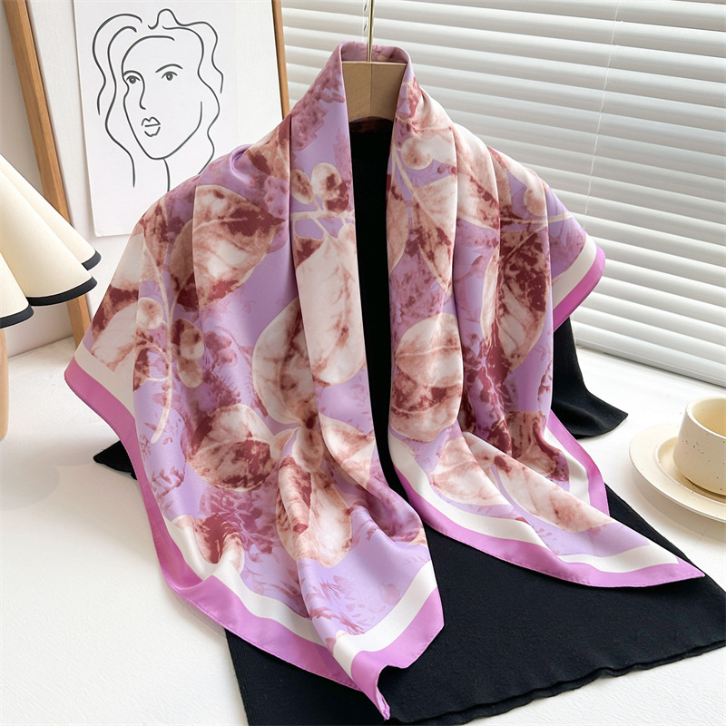 Lenço grande quadrado estampad - Silk Scarf Square avaliação e preço